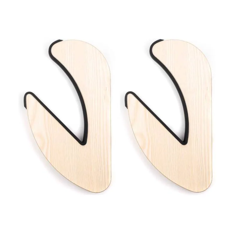 Soporte Wooden Surfboard Wall Rack