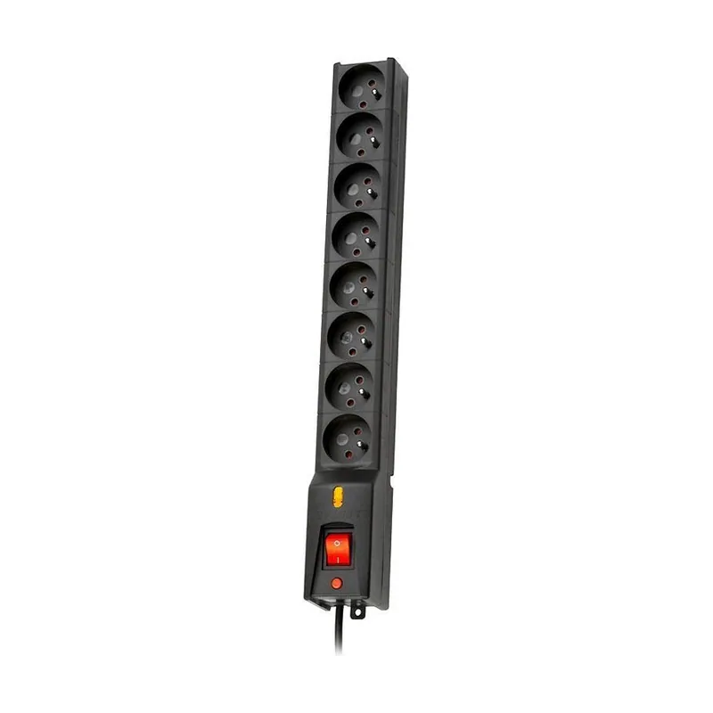 LX 810 G-A 1.M base múltiple 1,5 m 230 salidas AC Interior Negro