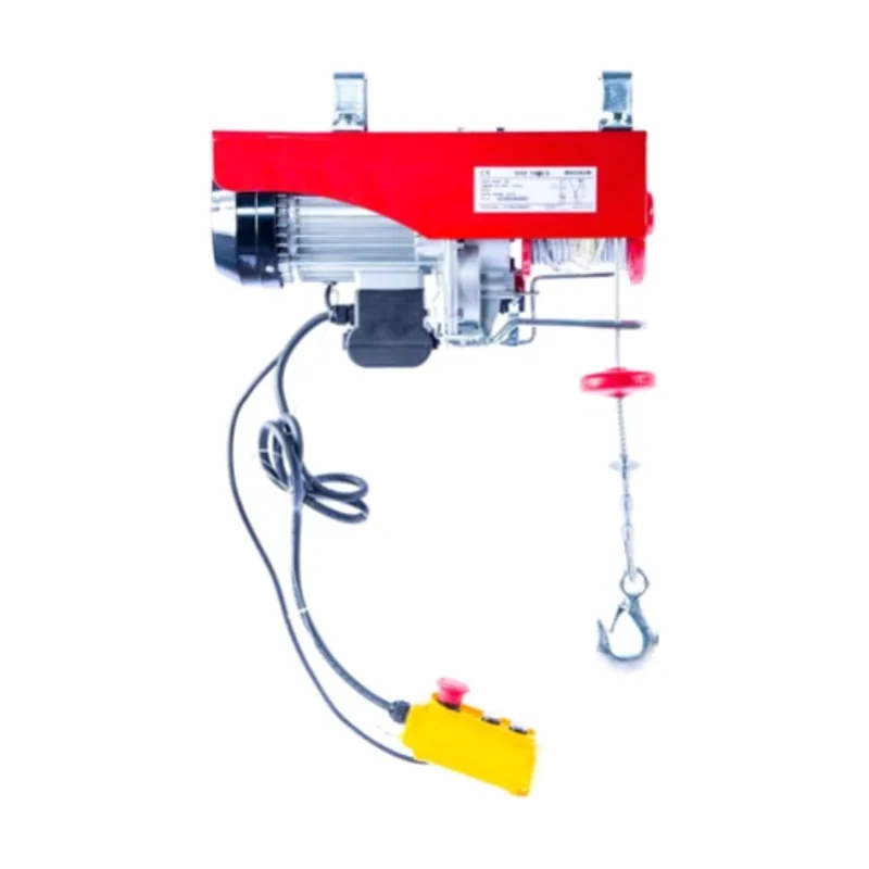 Cabrestante manual con cable