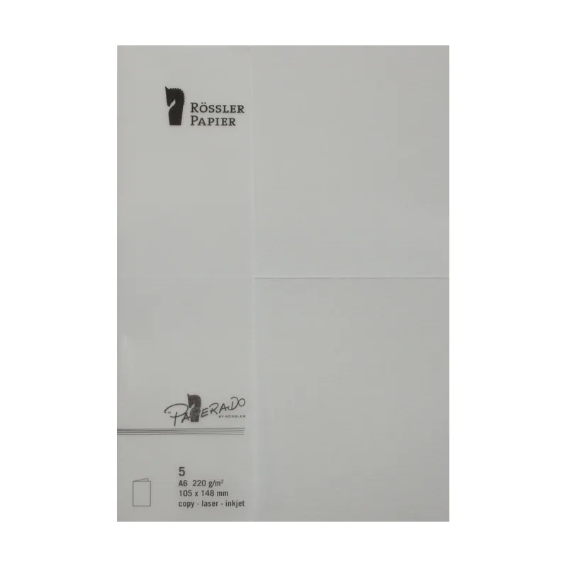 Tarjetas dípticas de Paperado 5 uds