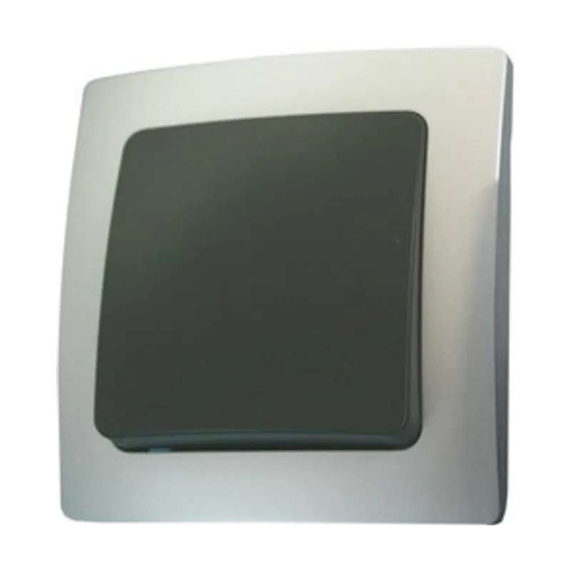 Interruptor De Cruzamiento Empotrar PLATA/GRIS