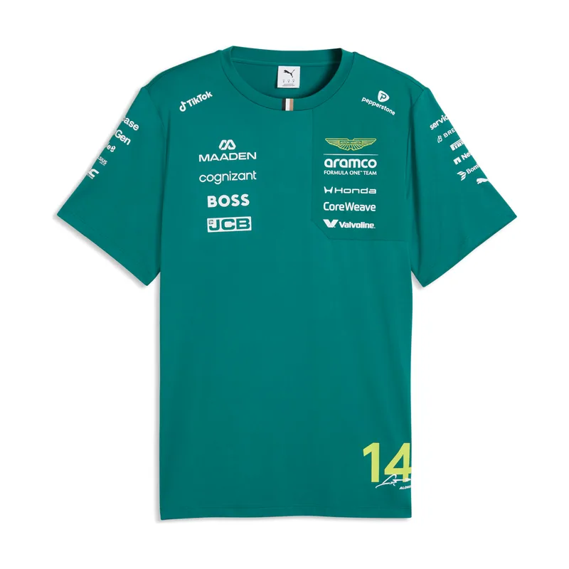 Camiseta x Aston Martin Aramco F1® TEAM Replica Alonso unisex 713890