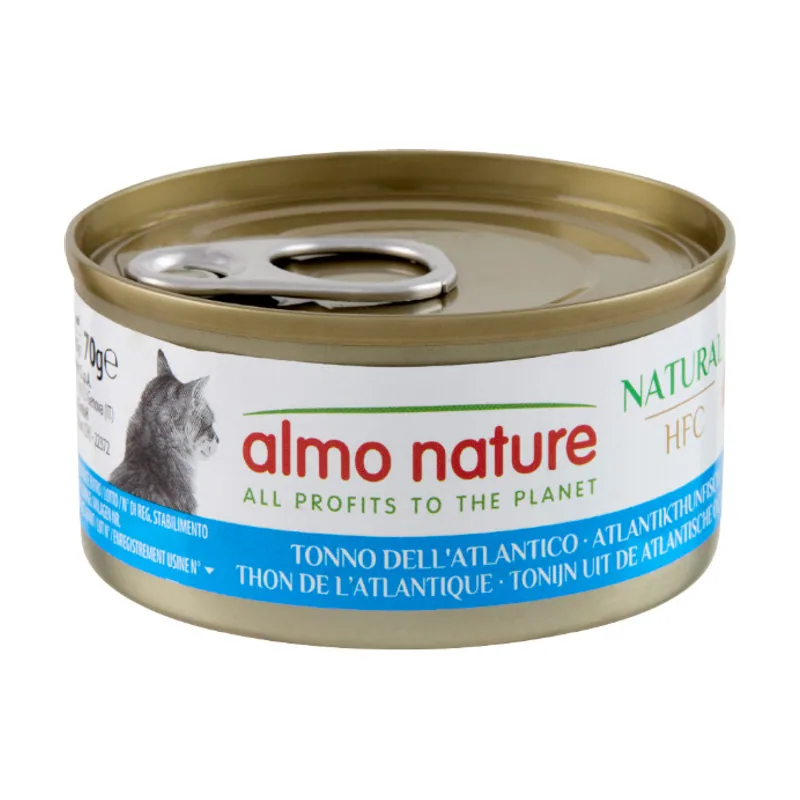 48 latas x 70 g HFC atún del Atlántico lata
