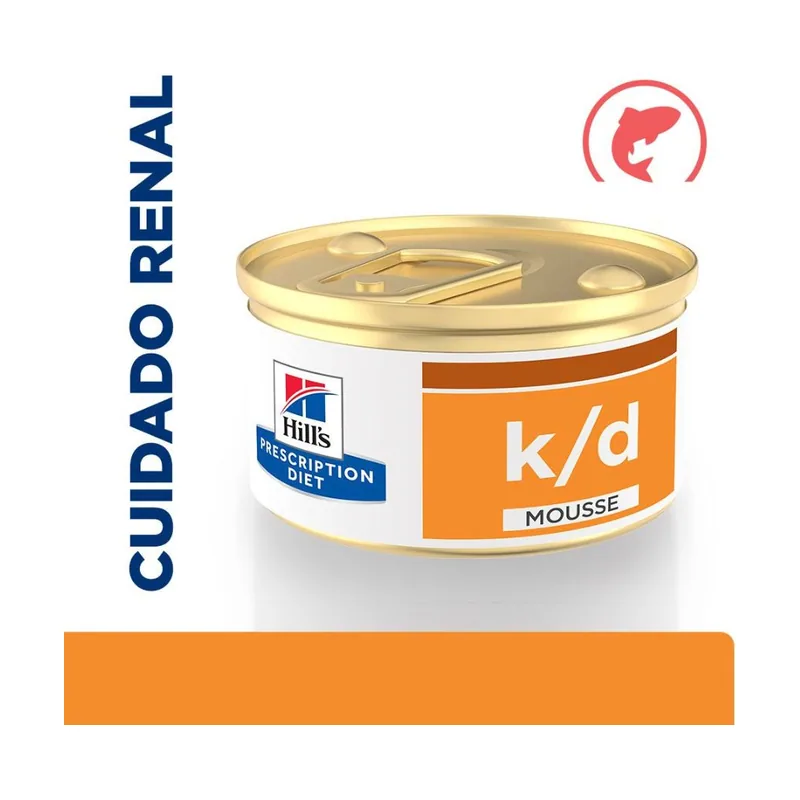 85 g Prescription Diet k/d Mousse de Salmón lata