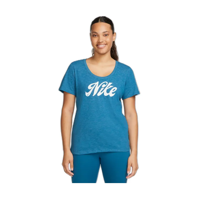 Camiseta Dri-FIT Script para mujer