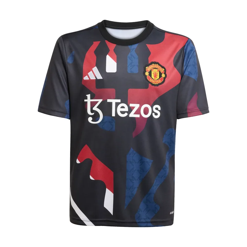 Camiseta prematch infantil Manchester United 2024/25