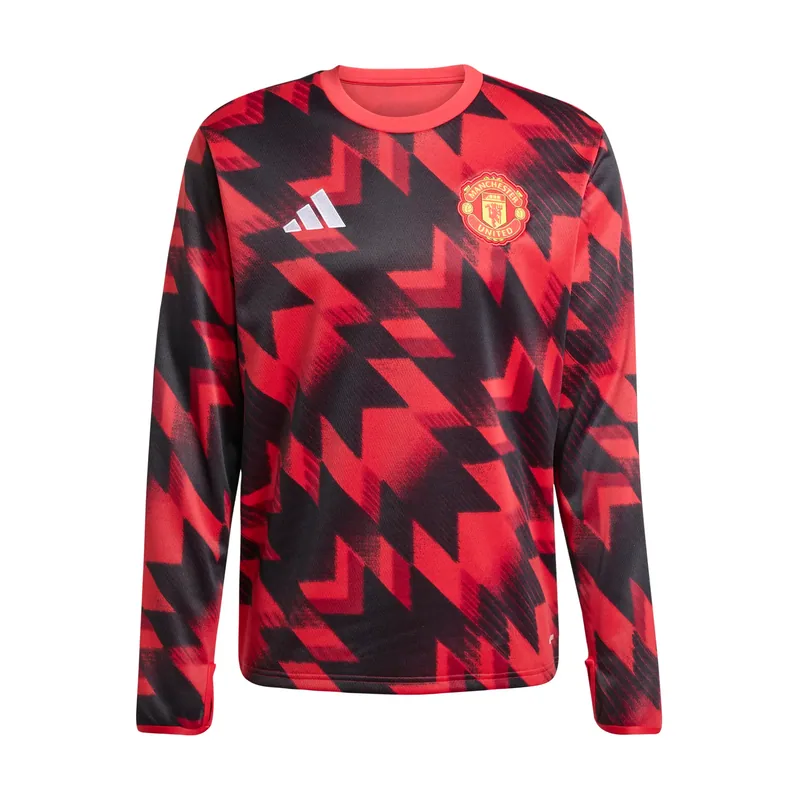 Sudadera Prematch Manchester United 2025/26