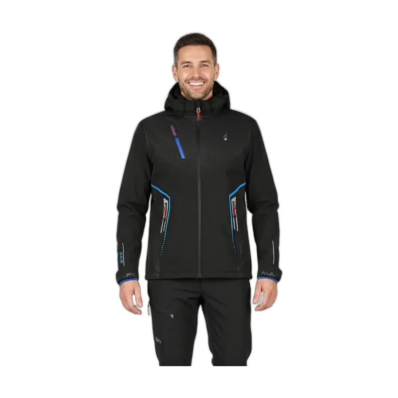 Chaqueta con capucha softshell Elgon