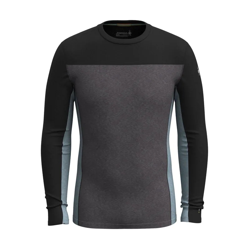 Camiseta térmica clásica de merino Colorblock Crew