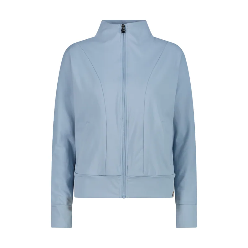 Sudadera con cremallera y cuello alto mujer 35L4426