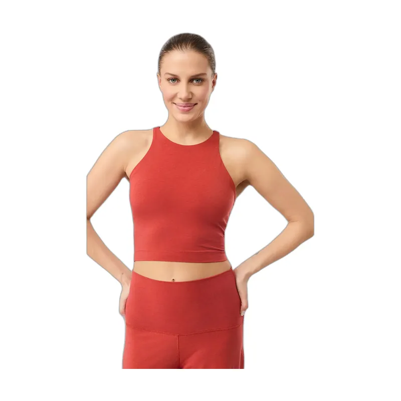 Camiseta sin mangas con tirantes cruzados mujer Cross