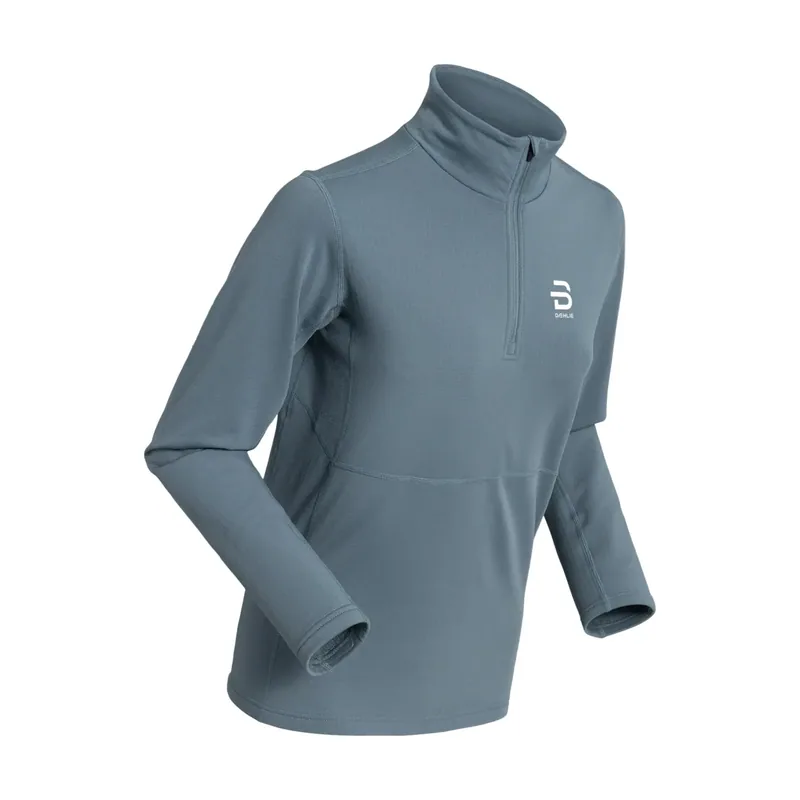 Camiseta de entrenamiento ½ cremallera mujer Pace