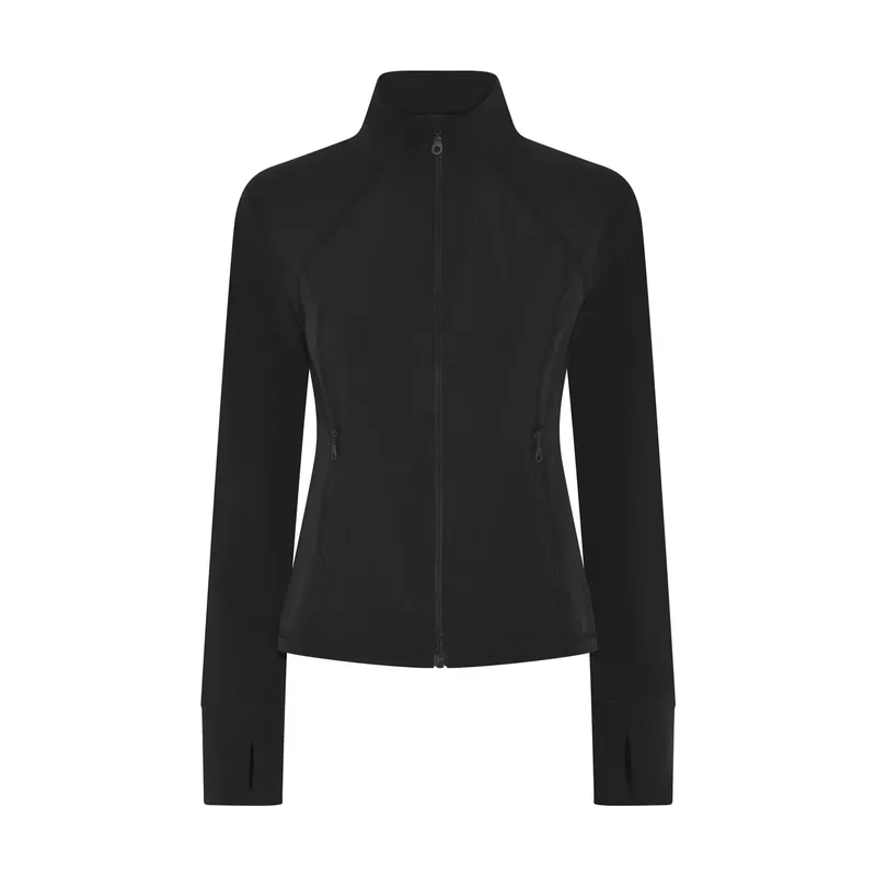 Chaqueta cortavientos ajustada running mujer Estrella