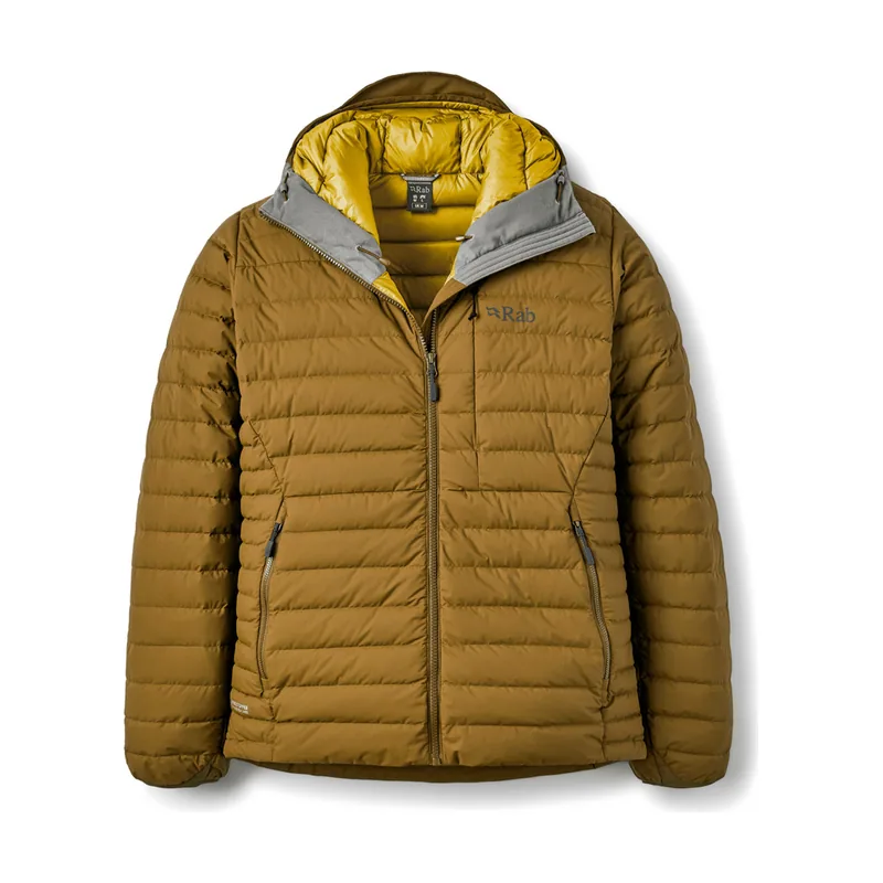 Plumífero con capucha Microlight Windstopper