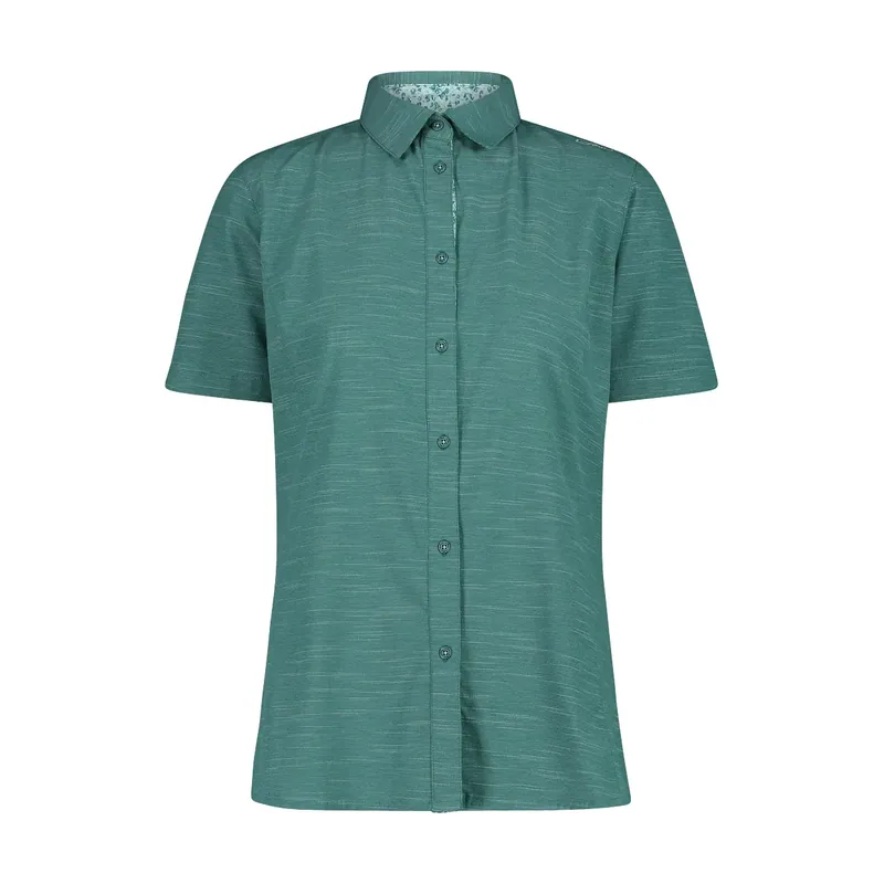 Camisa en mezcla de algodón para mujer