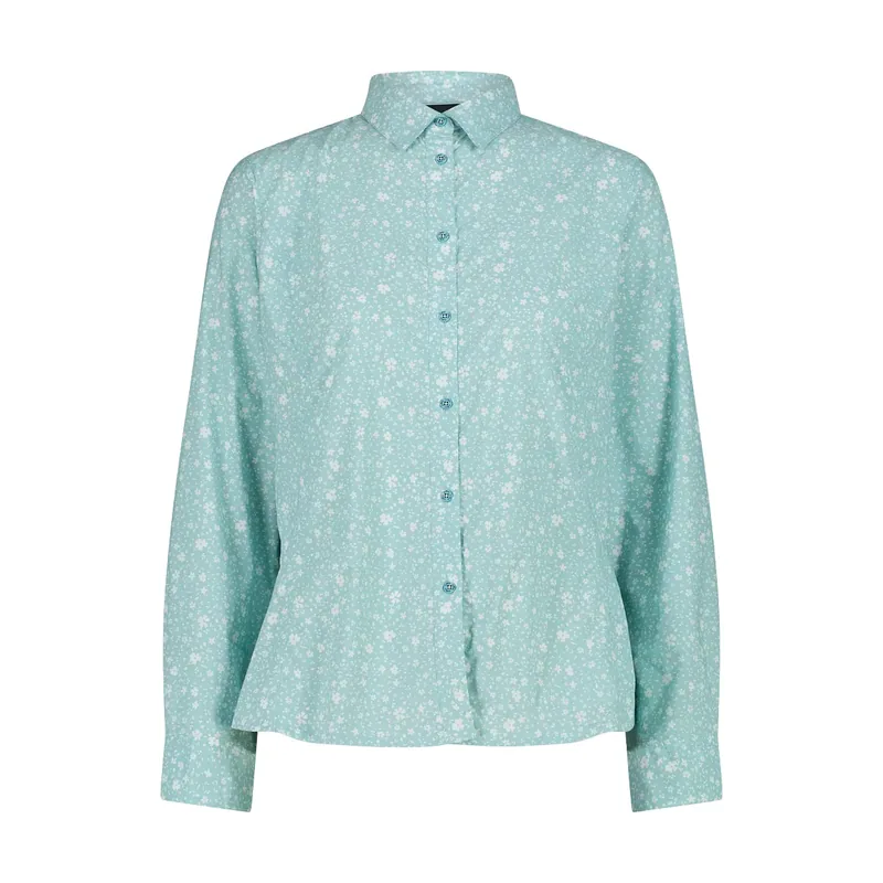 Camisa de manga larga con botones mujer