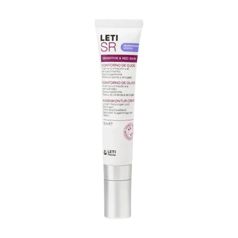 Leti Labs LETI SR Contorno de Ojos Anti-Rojeces Pieles Sensibles 15 ml
