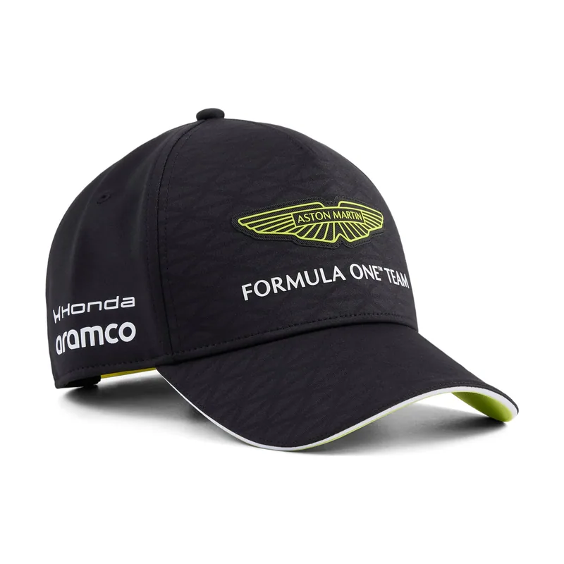 Gorra del equipo Aston Martin Aramco Cognizant F1 2026 - Negra