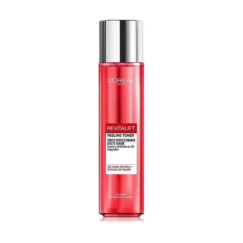 L'Oréal Paris Revitalift Tónico Peeling Ácido Glicólico Antiedad 180 ml