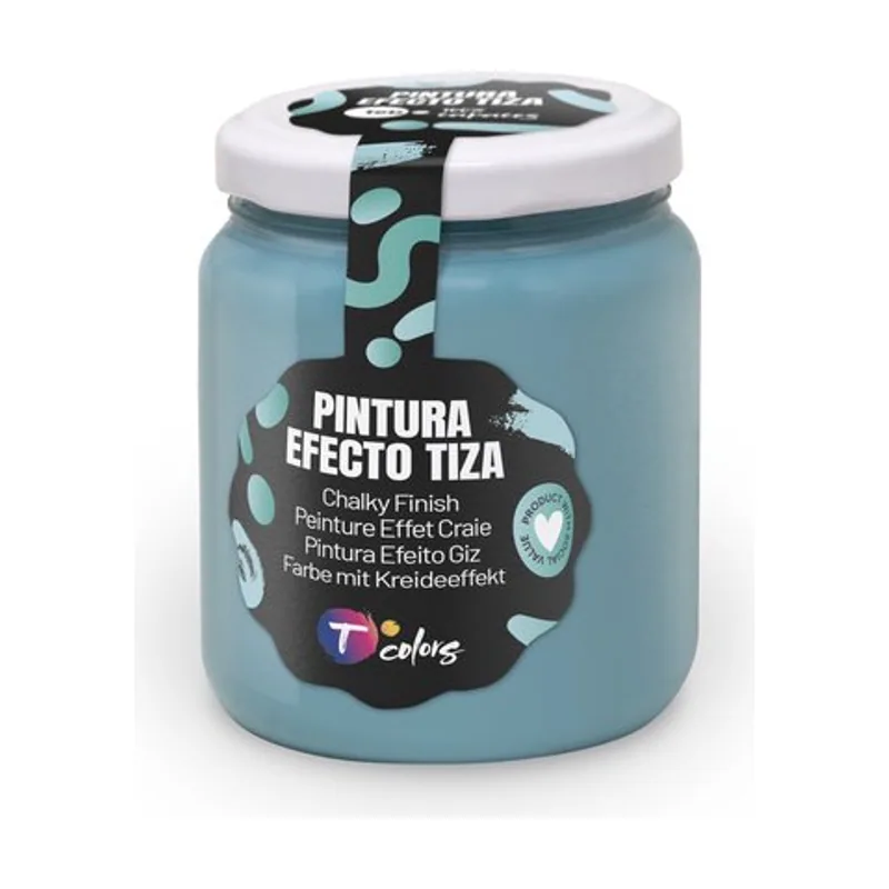 Pintura chalk paint marker 175 ml bote aguamarina