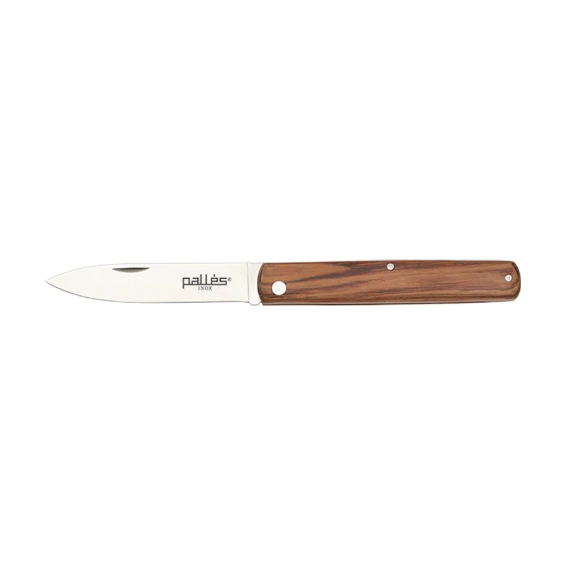 Navaja Recta Nº1 madera inox