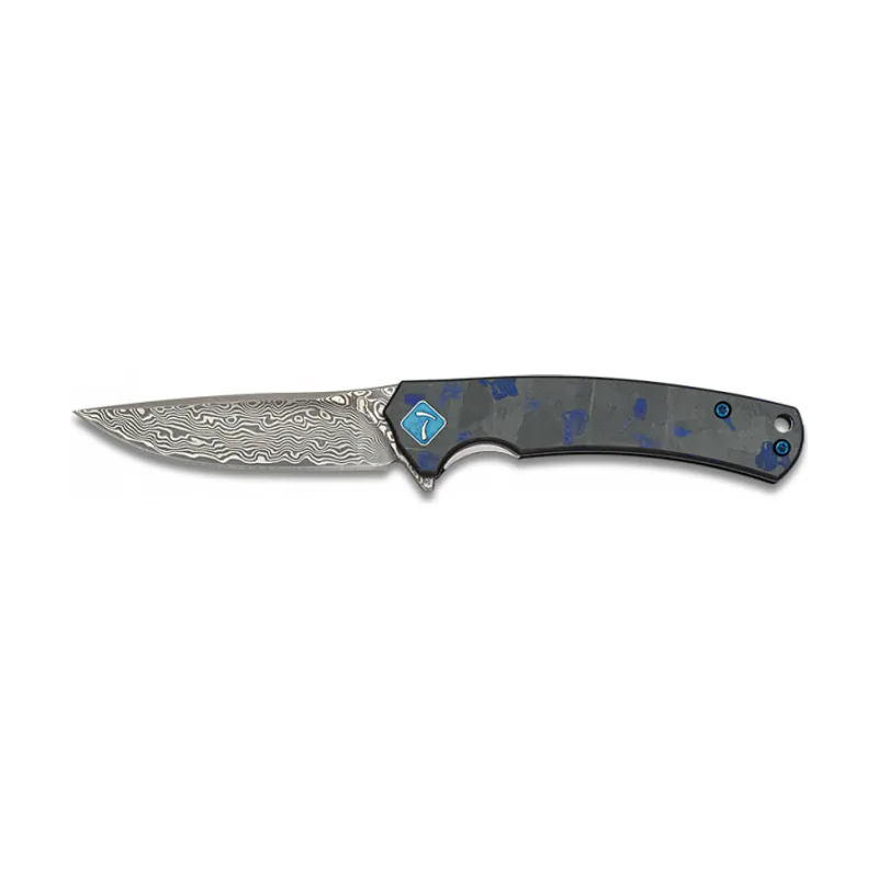 Damasco.cnc. F. Carb Azul