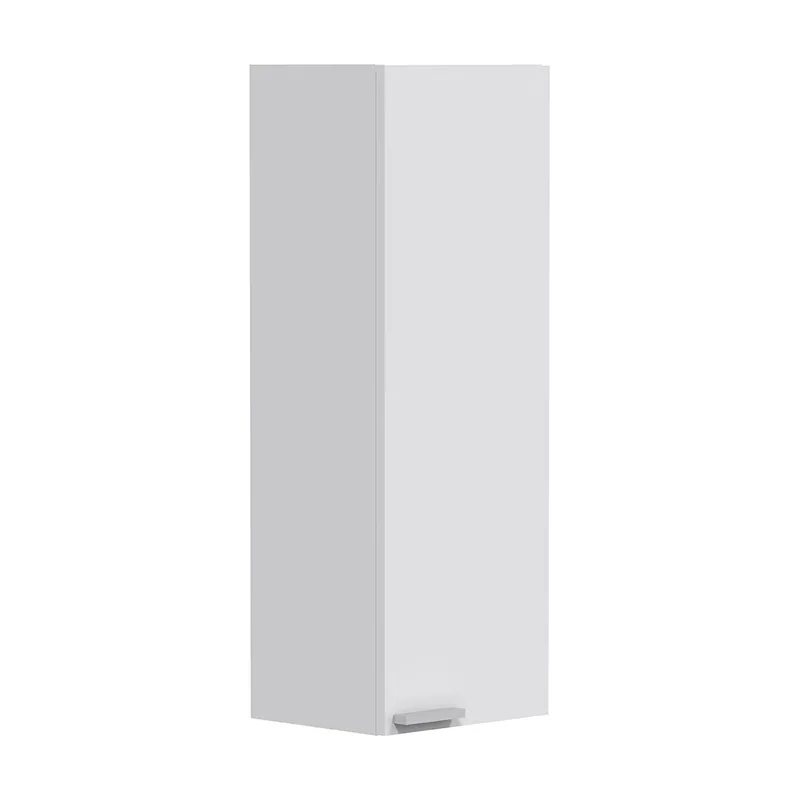 ARKITMOBEL Mueble Auxiliar de Baño Elora 1 Puerta 2 Estantes Diseño Moderno