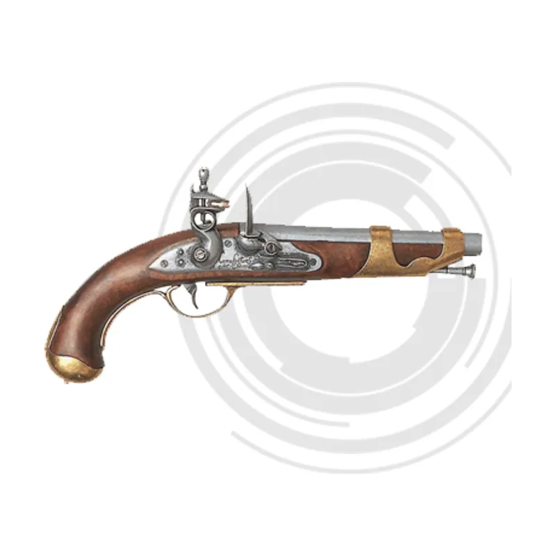 Réplica de pistola de caballería Francesa de la época napoleónica
