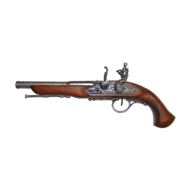 Réplica de pistola de chispa zurda del Siglo XVIII 1129/G