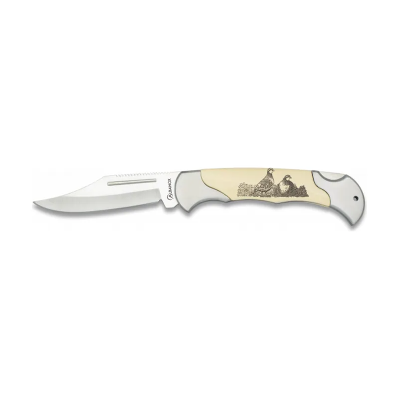 Navaja Albainox Con Mango De Aluminio y Plástico 19661gr564