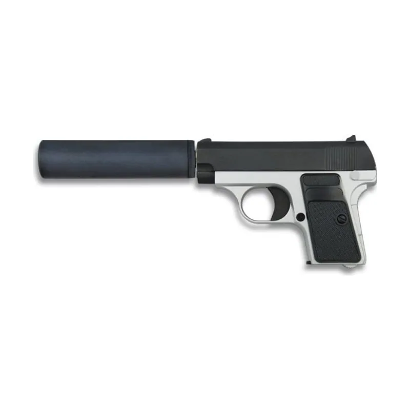 Pistola Airsoft De Muelle Serie Metálica Metal Mixta Peso 366g Calibre 6 mm Potencia 68 M/s