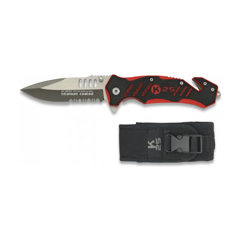 Navaja Rui G10 9 cm Roja