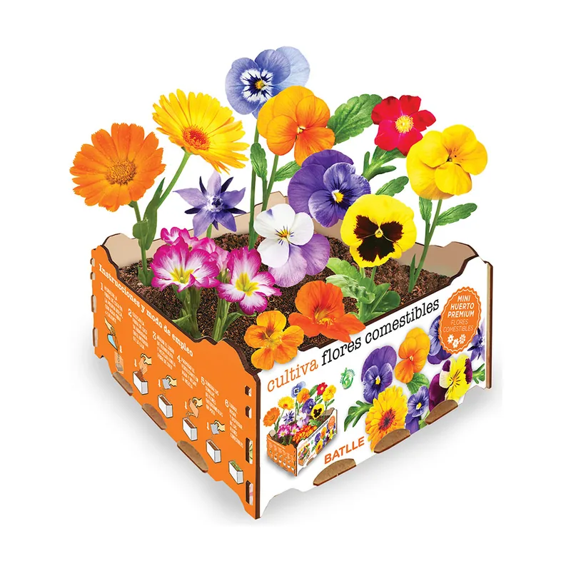 Huerto Premium Flores Comestibles