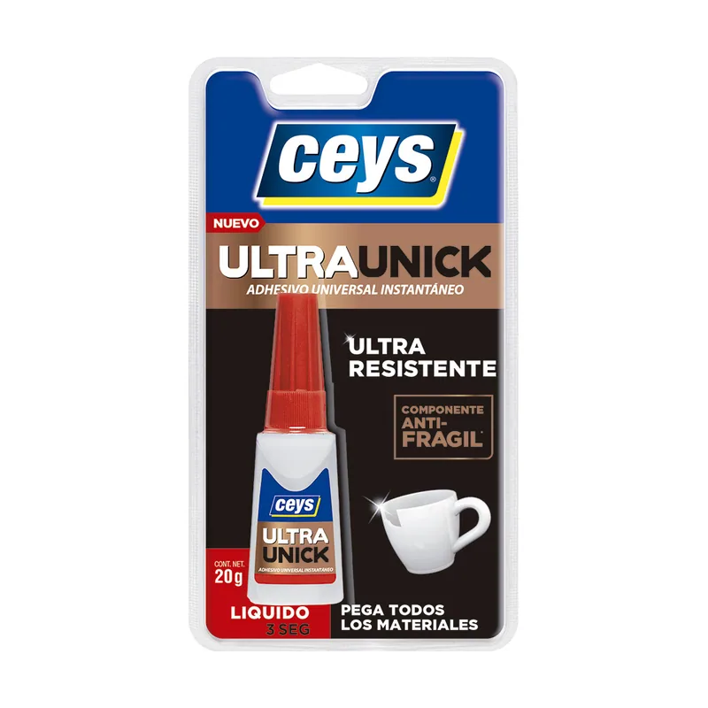 Ultraunick Adhesivo Universal Instantáneo Líquido 20 g