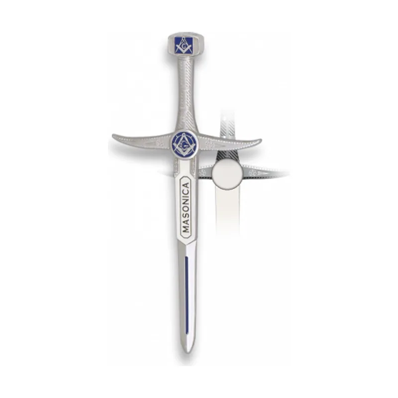 Iman Espada Masonica Tole10 de 8 cm de Zamak 09804