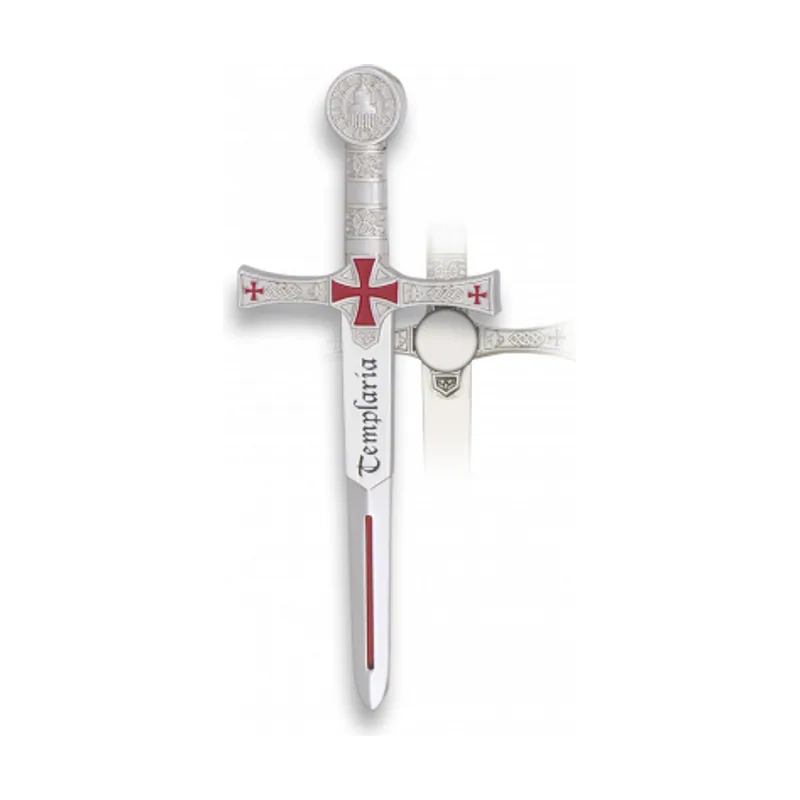 Iman Espada Templaria.tole10 de 8 cm de Zamak 9779