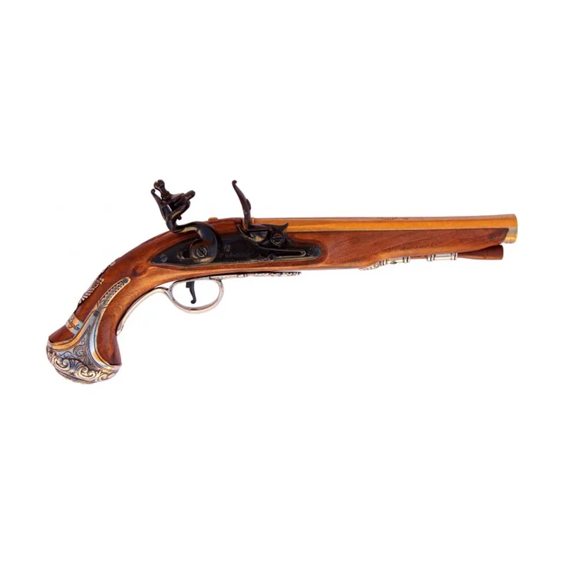 Réplica de pistola de chispa del General George Washington fabricada en Inglaterra en el Siglo XVIII