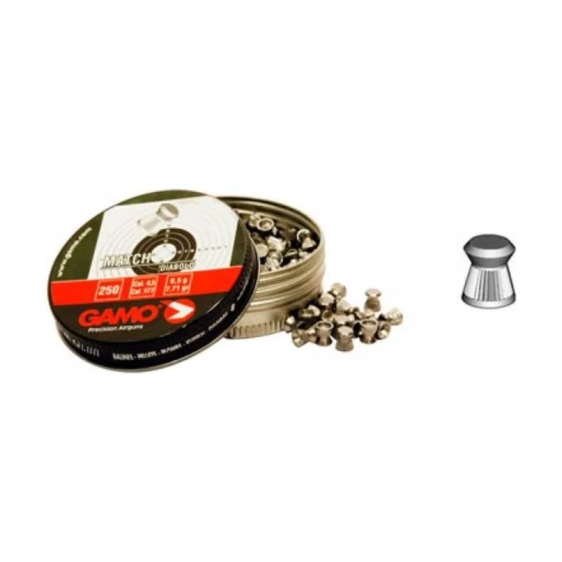 Balines Batch Lata Metal Para Calibre 4,5 mm 250 uds 6320024