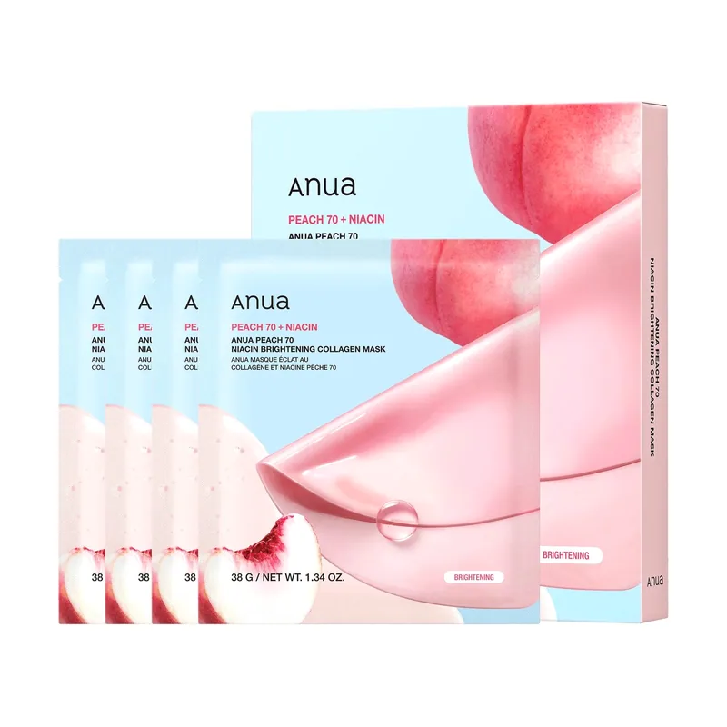 Anua Peach 70 Niacin Brightening Collagen Mask 4 un