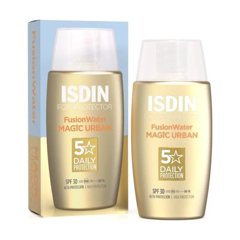 ISDIN Fusion Water Magic Urban SPF 30 Fotoprotector