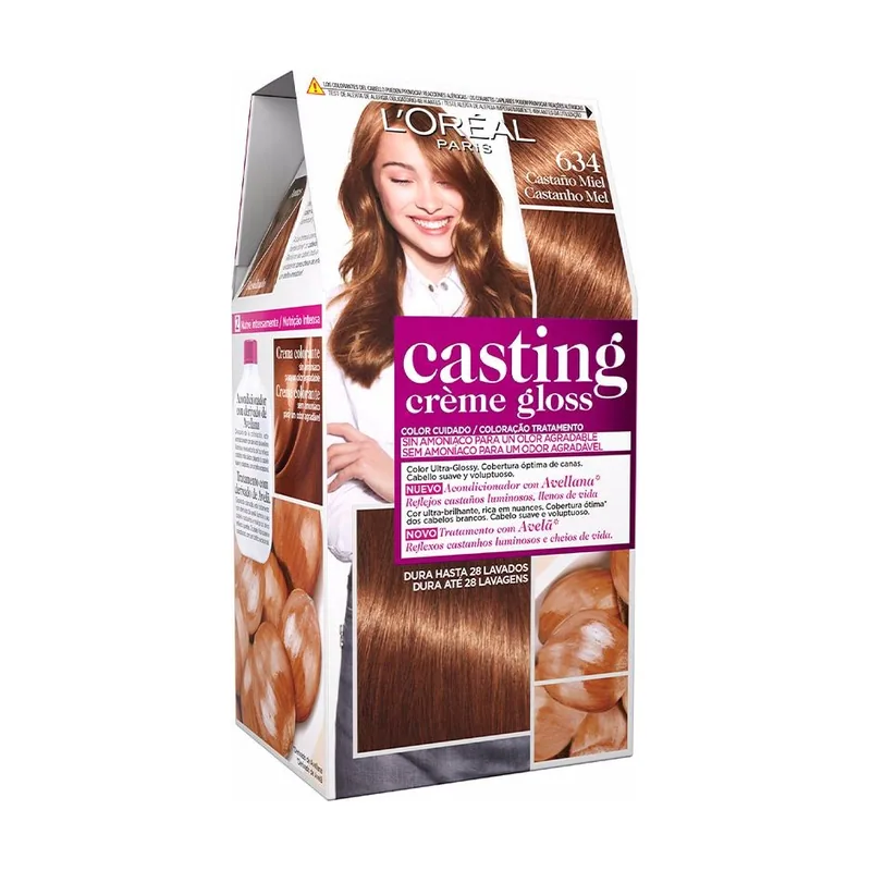 Casting Creme Gloss 634-Castaño Miel 180ml
