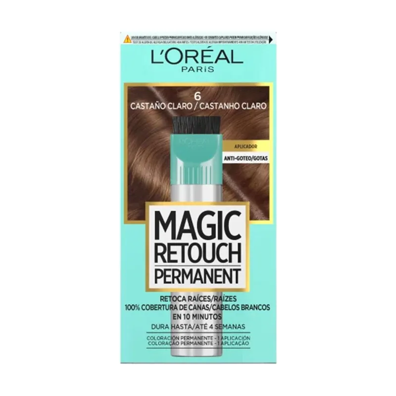 Magic Retouch Permanent Hair Color Nr 6-Light Brown