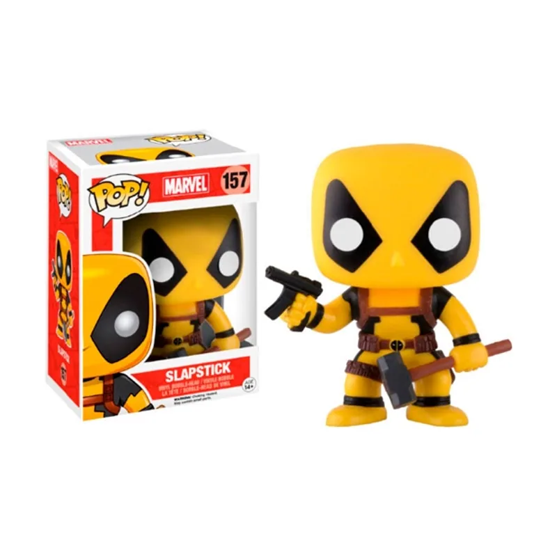 Pop marvel deadpool slapstick escuadron arcoiris nº 157 caja