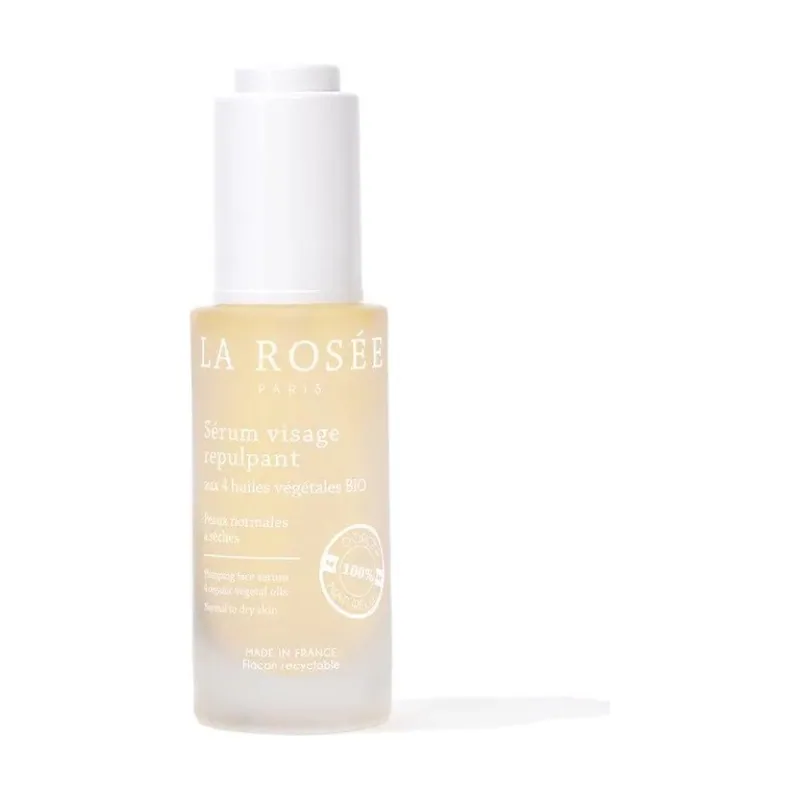 La Rosée sérum facial reafirmante con aceites vegetales ecológicos