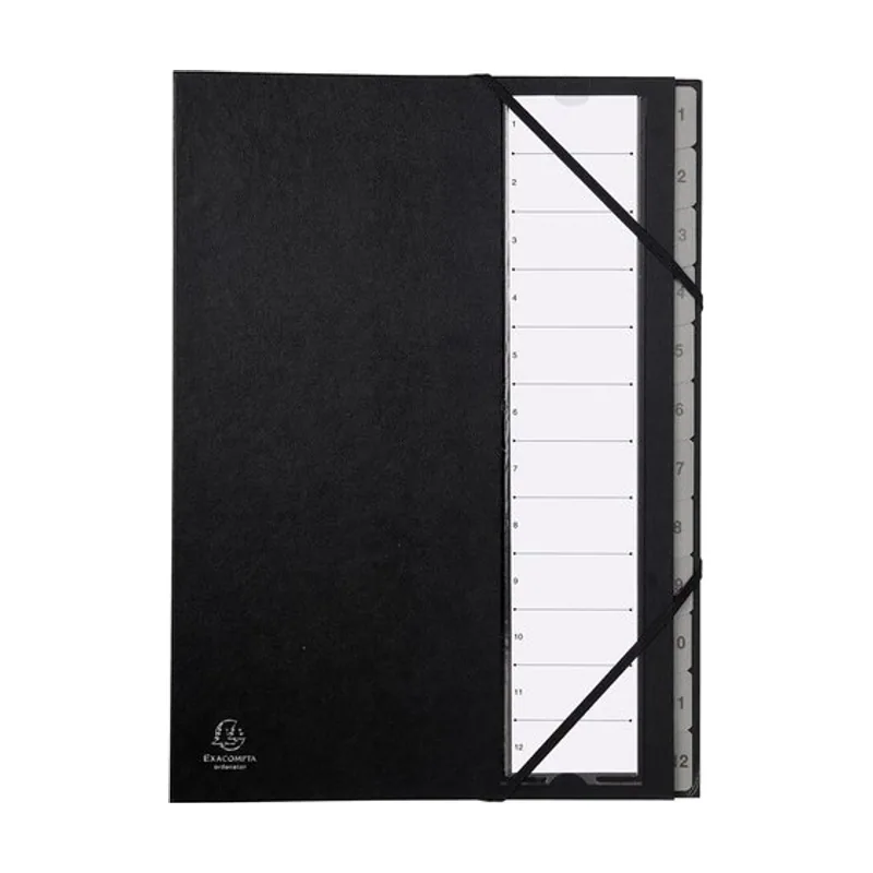 56012E archivador organizador Cartón Negro