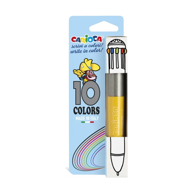 Boligrafo de 10 colores vintage