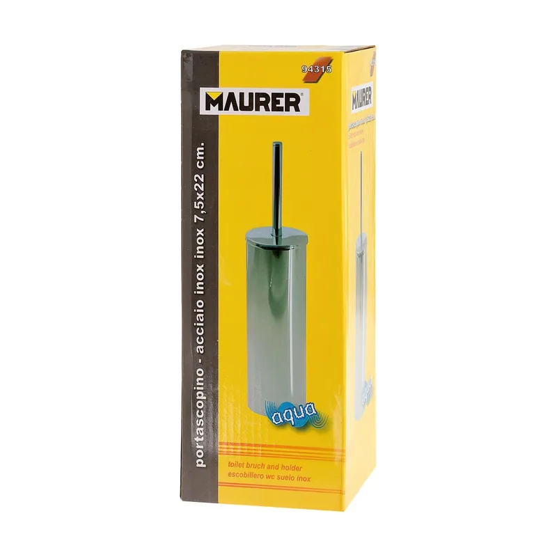 5421185 Escobillero WC Suelo Inoxidable