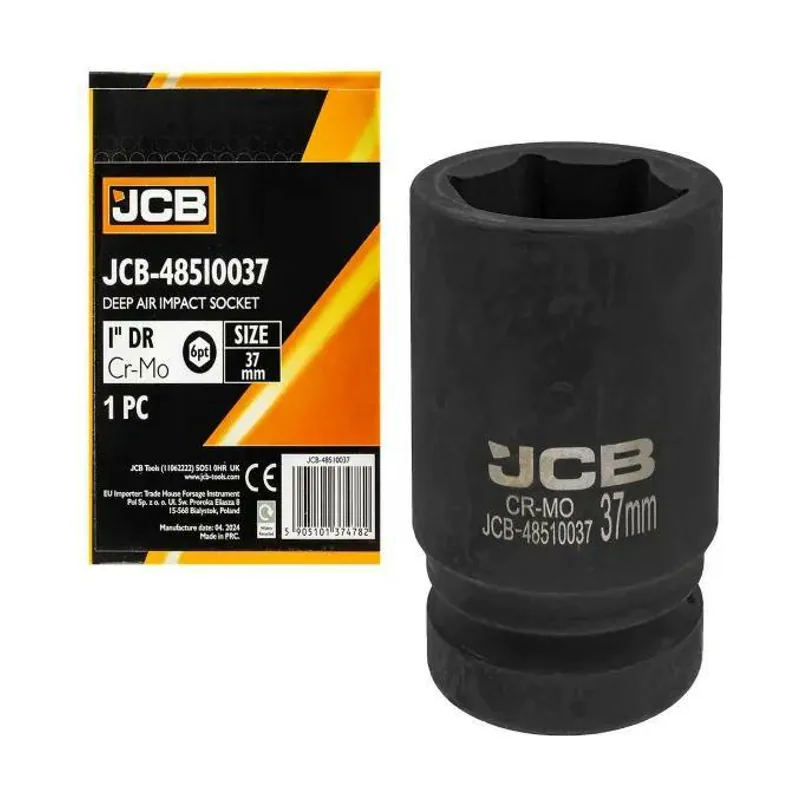 Adaptador de impacto profundo 1" 37mm hexagonal 6 caras