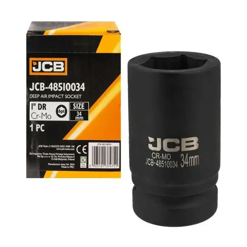 Adaptador de impacto profundo 1" 34mm 12-puntas