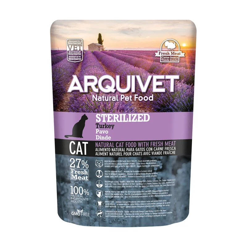 Pienso para Gatos Esterilizados de Pavo 10 kg